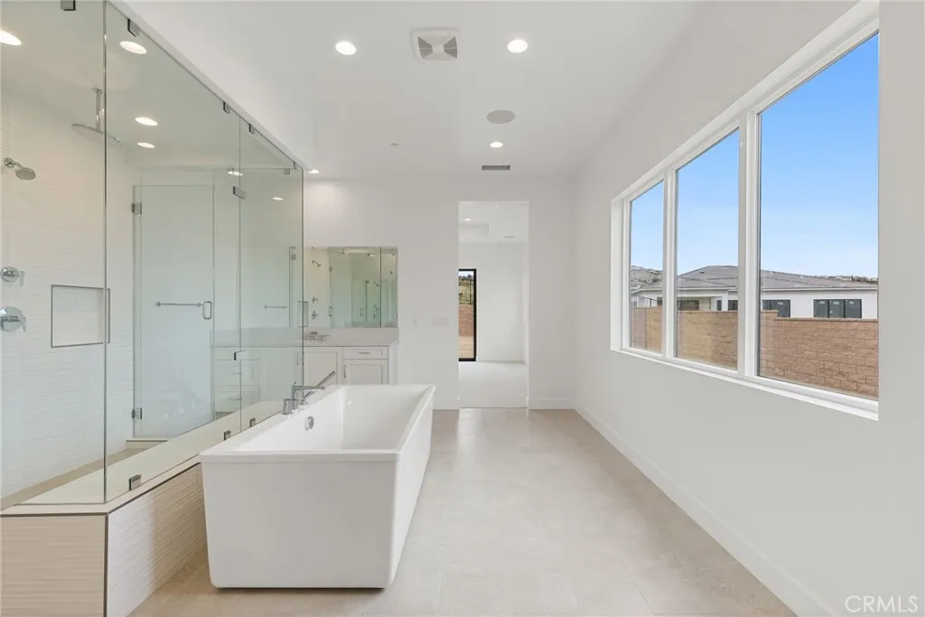 Primary Bathroom: Saddleback Italianate - Ridge Collection at Bella Vista - Photo of another Saddleback -  Not actual home for sale - Home is still under construction - Estimated delivery of September 2026