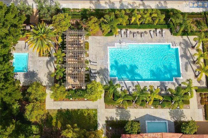 Community Pool: Saddleback Italianate - Ridge Collection at Bella Vista - Photo of artist rendering -  Not actual home for sale - Home is still under construction