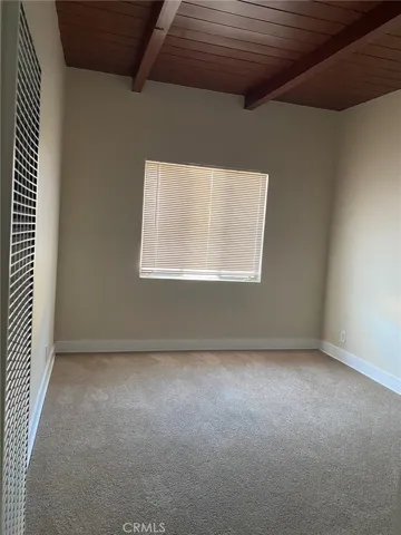 Spacious bedroom with walk-in closet
