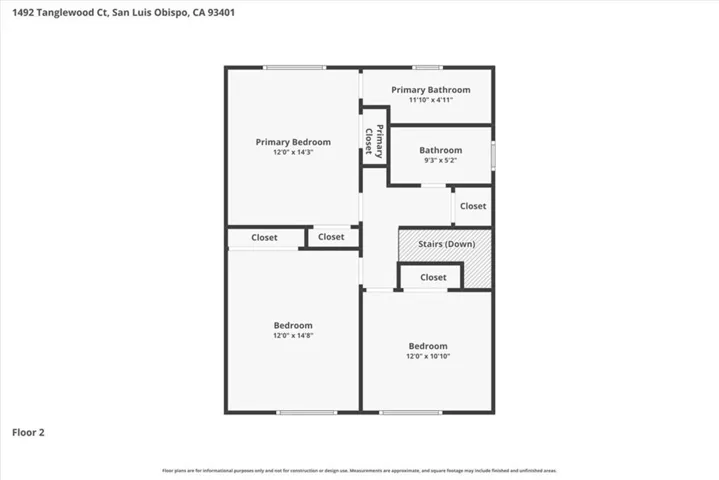 1492 Tanglewood Court, San Luis Obispo, California 93401