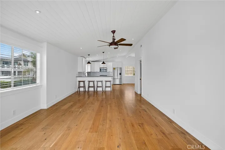 Rear Residence - Living Room + Dining Area