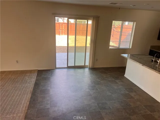 Downstairs kitchen/living room