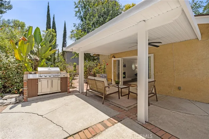 Patio and BBQ