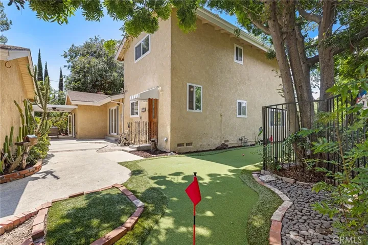 Entry from driveway