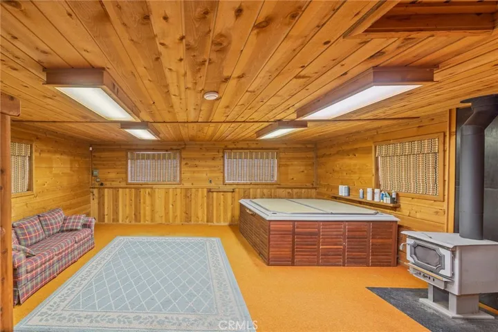 Family room-garage conversion