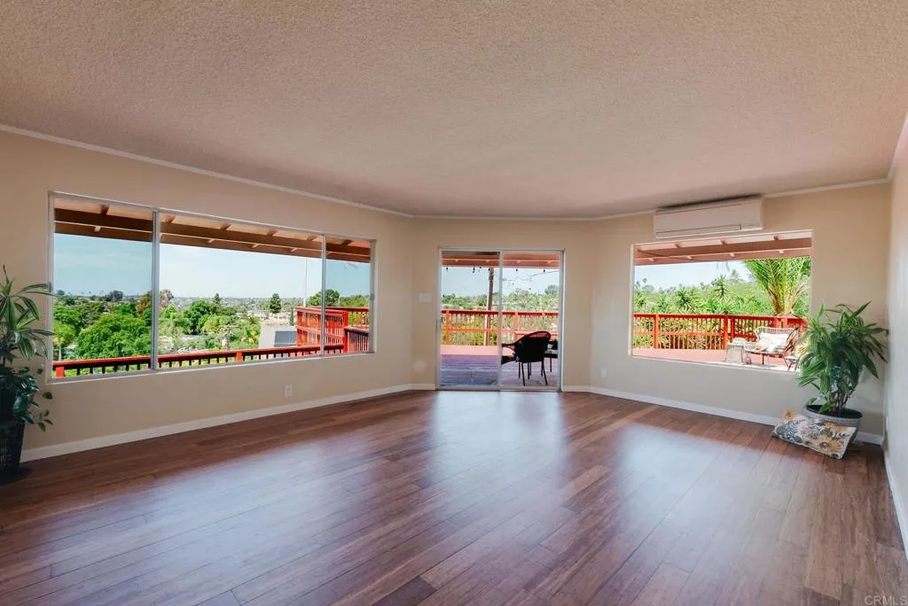 Living area with views