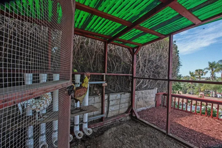 Feeding and watering stations for chickens