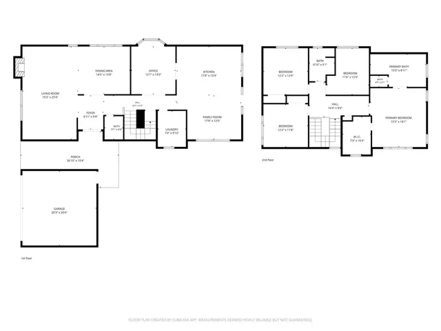 Versatile floor plan..