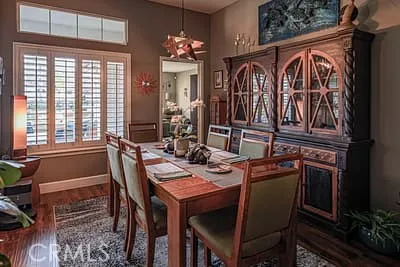 Dining Room View to Office