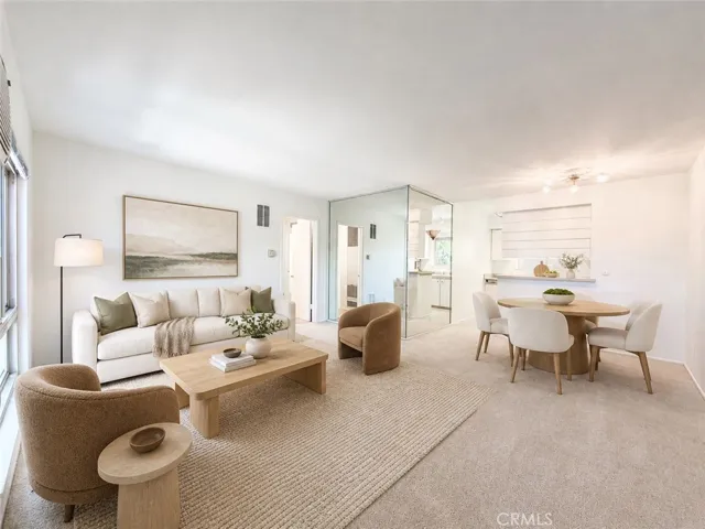 Virtually Staged Living / Kitchen / Dining