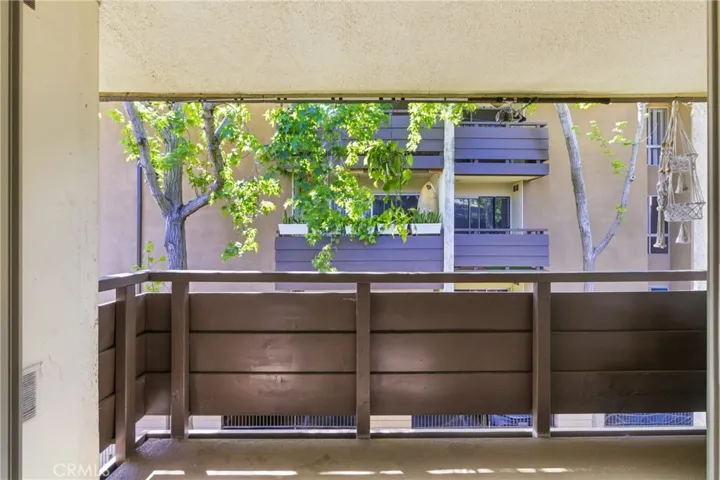 Balcony off living room~