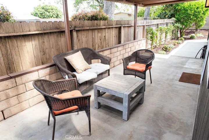 Covered Front Porch Area