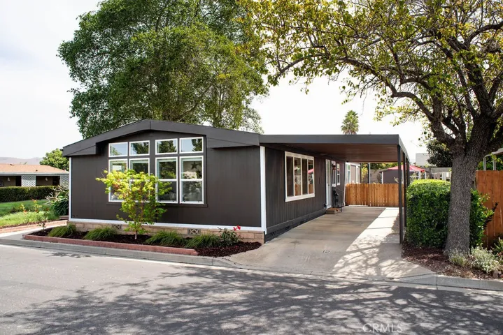 Front View With Carport