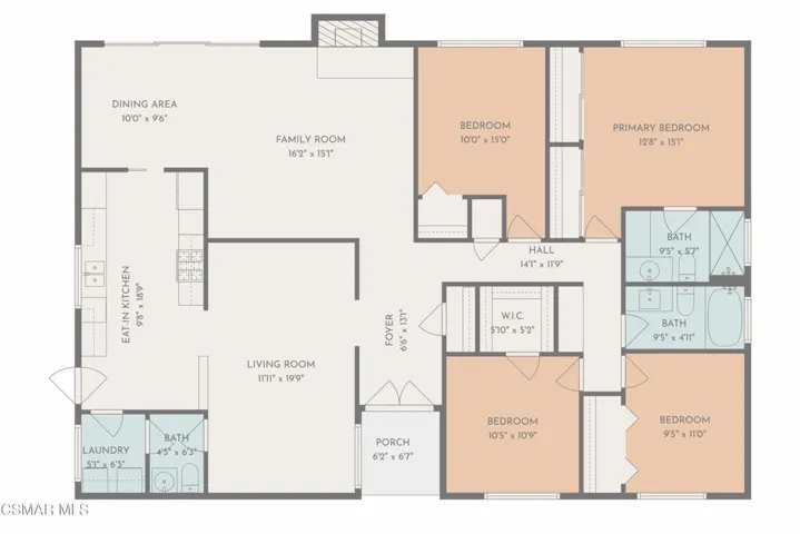 2217 Rockdale Floor Plan