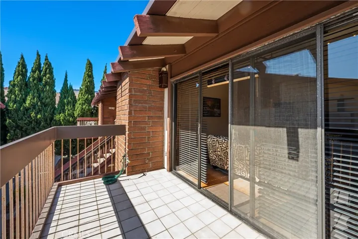 Exclusive-use balcony.