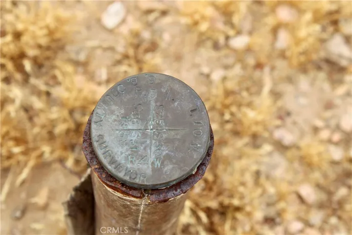 Marked four corners on east property boundary