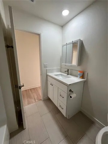 Hall way bathroom