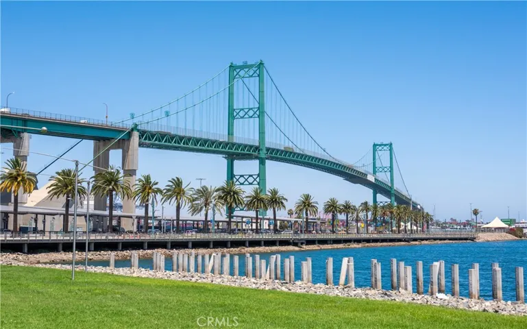 Vincent Thomas bridge to Long Beach