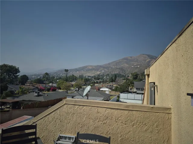VIEW FROM BACK PATIO