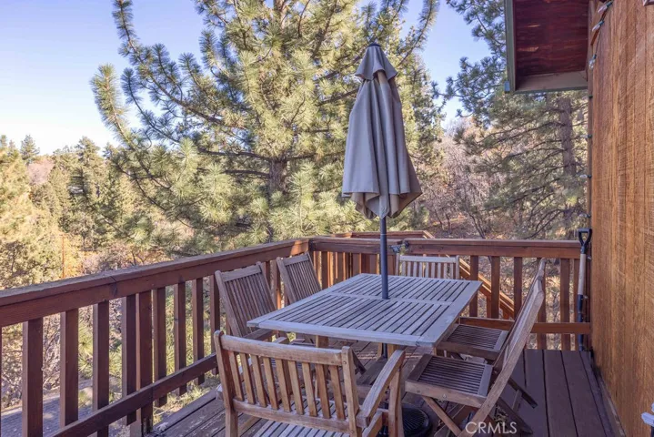 Outdoor seating area