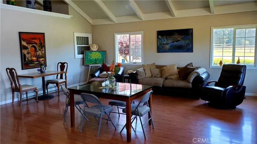 Apartment inside stables