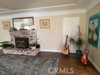living room inside main house