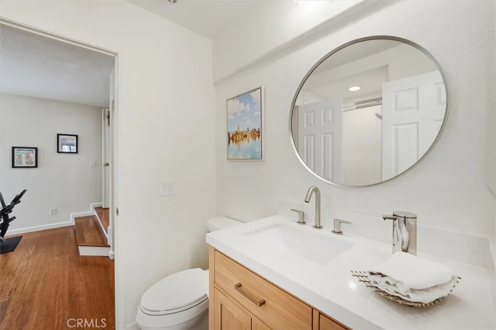 Full Bathroom Downstairs off Bedroom