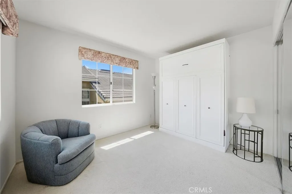 Northwest corner bedroom. Murphy Bed included
