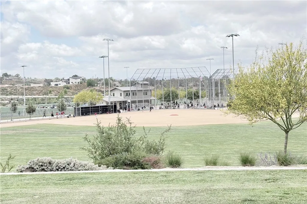 multiple baseball fields