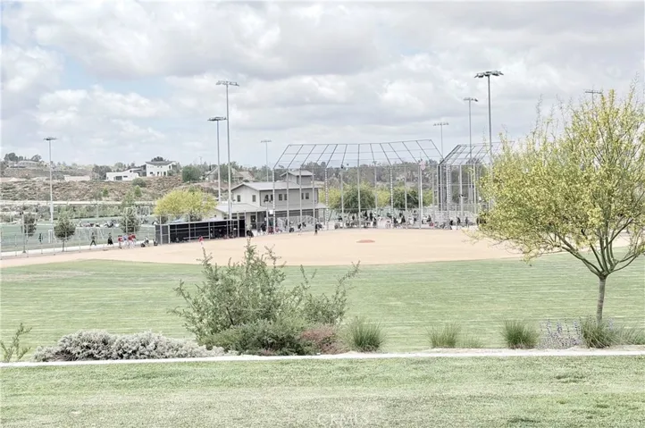 multiple baseball fields