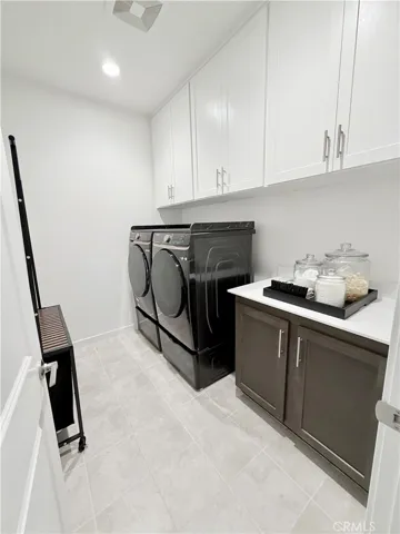 laundry room upstairs