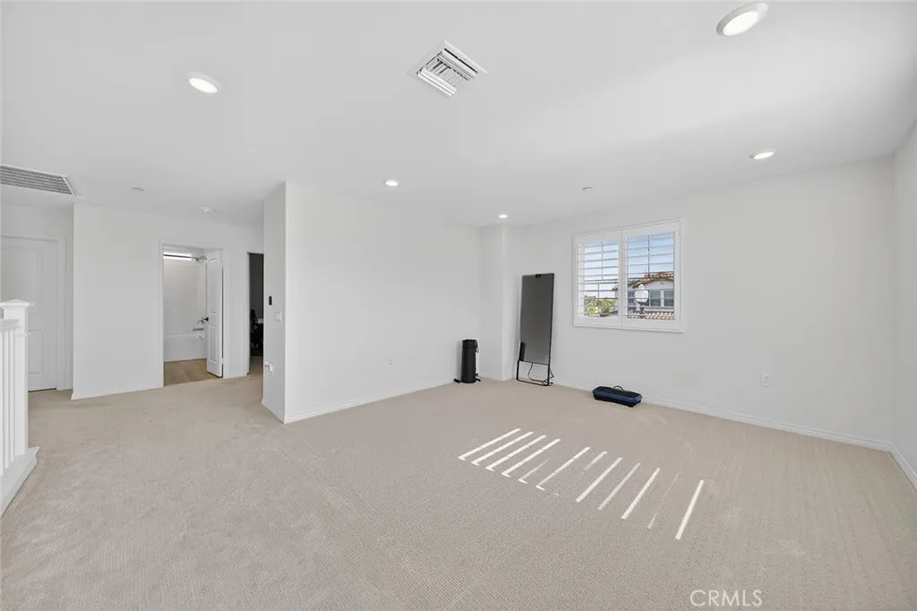 large bonus room or loft