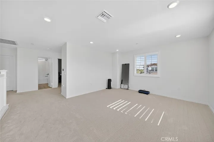 large bonus room or loft