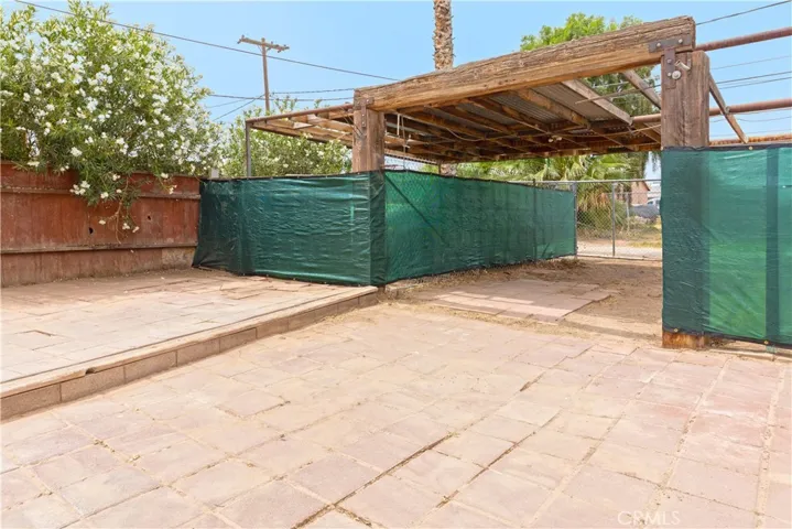 Back Yard leading to Rear yard parking