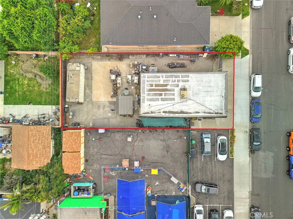 Lot size of property