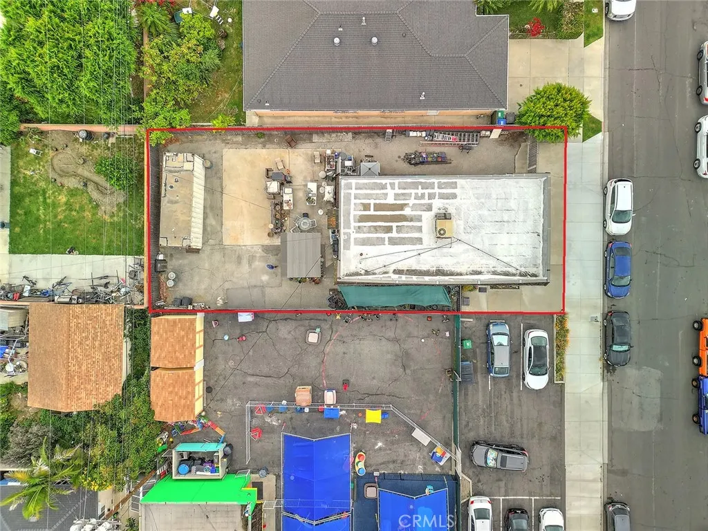 Lot size of property