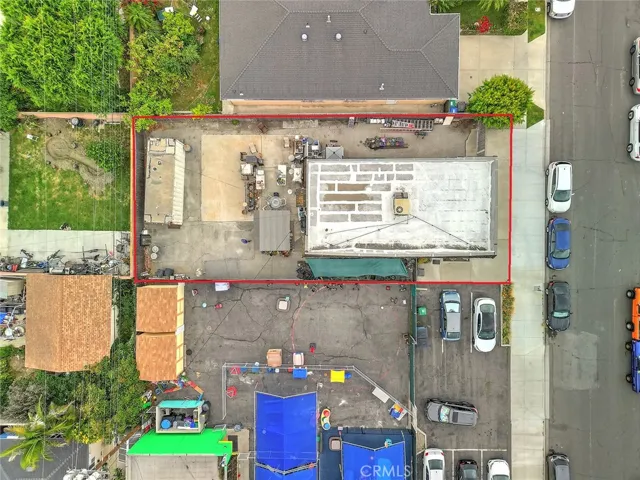 Lot size of property