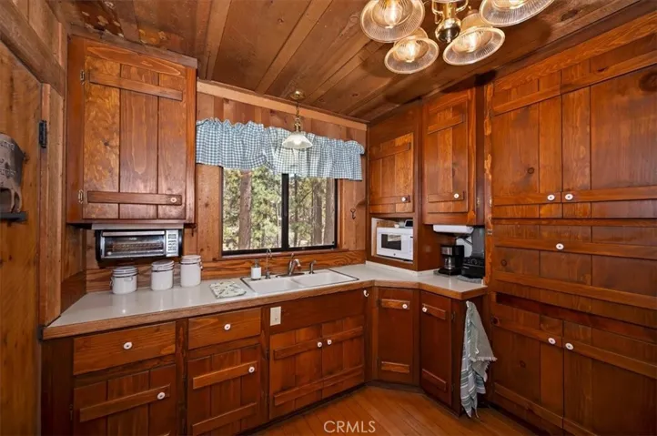 Original cabinets