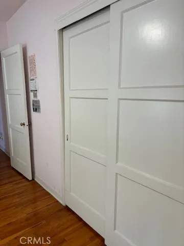 Closet in bedroom