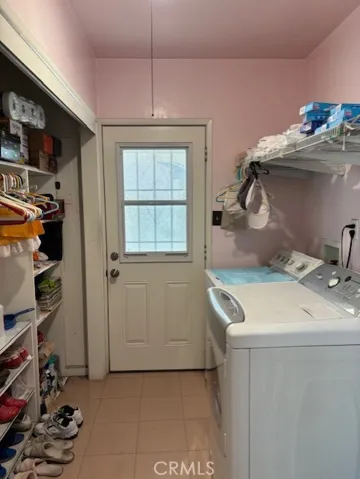 Laundry area