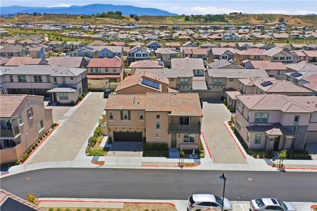 Guest parking to the left of the home