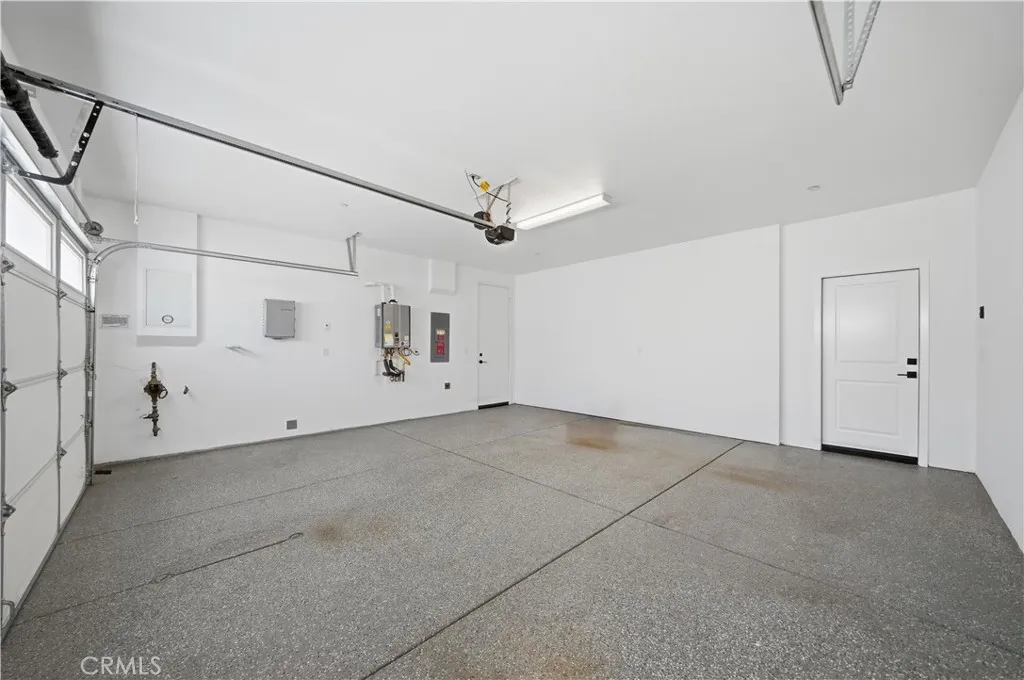 2 car + garage with epoxy floor