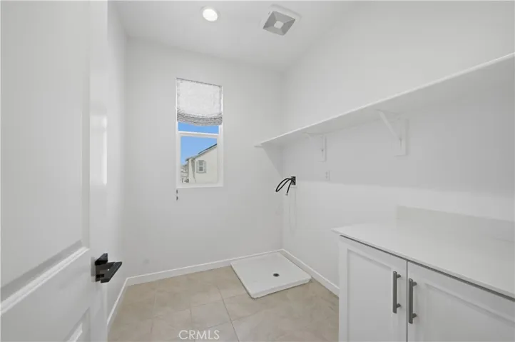 Laundry upstairs-plumbed for sink