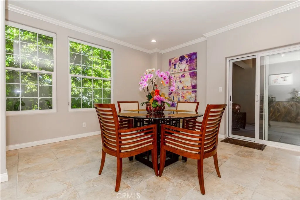 Inviting dining space that naturally extends from the kitchen-perfect for gatherings and everyday meals.