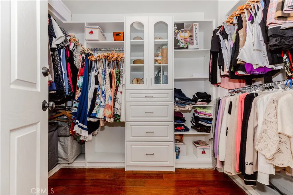 Walk-in closet with built-in organization-designed for real everyday use.