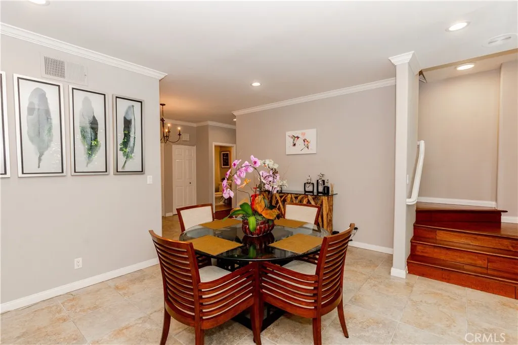 Inviting dining space that naturally extends from the kitchen-perfect for gatherings and everyday meals.