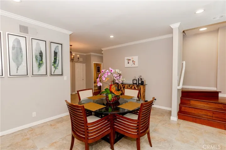 Inviting dining space that naturally extends from the kitchen-perfect for gatherings and everyday meals.