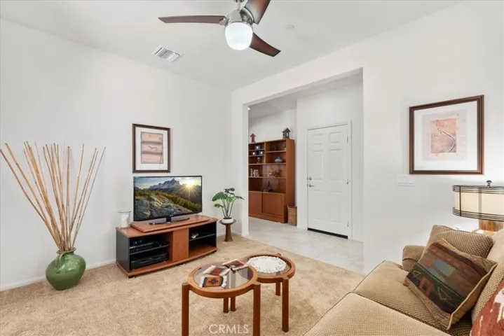 Ideal space for a TV room, library, or home office