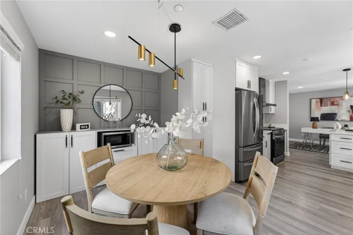 Dining Room into Kitchen