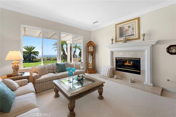 Living room with Fireplace